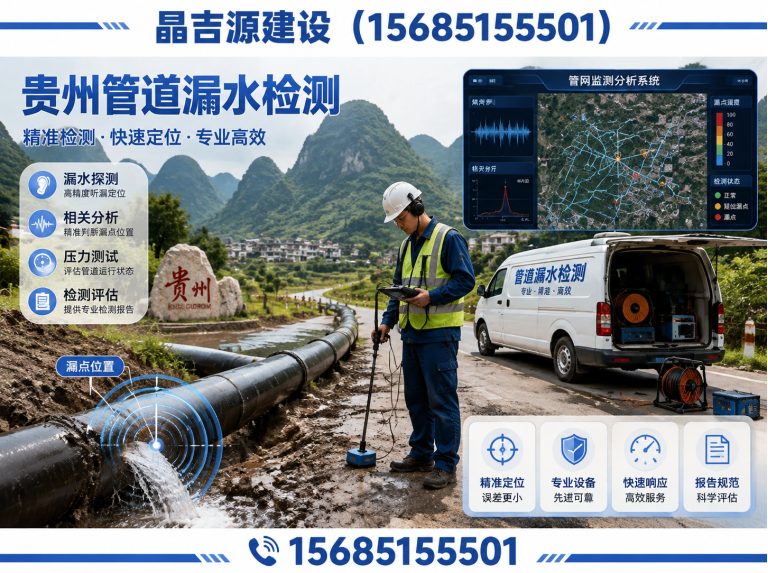 乌当区管道查漏定位展示图